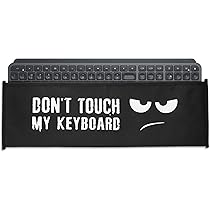 Cover Per Tastiera Logitech G512/G513 - Anti Polvere E Design 'Don't Touch My Keyboard' - Foto 8