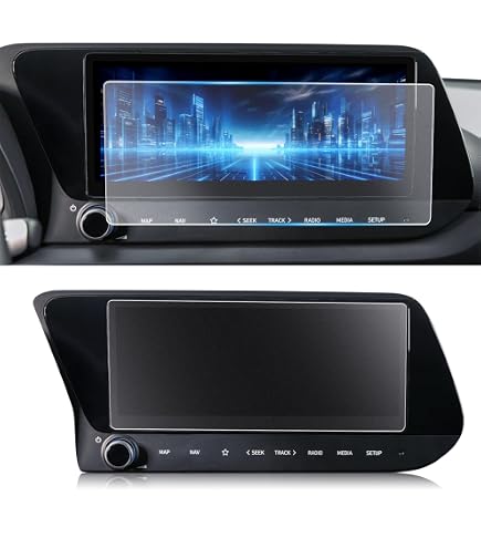GAFAT Displayschutzfolie Für Hyundai Bayon 2021-2025 – 9H Gehärtetes Glas Mit Antibakterieller Oberfläche
