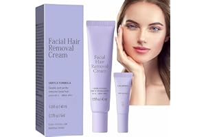 FANKAYI Facial Hair Removal Cream,Effective Quick Hair Removal,Upper Lip Hair Remover,Gentle Effective Face Hair Remover for Women,Facial Hair Remover Cream for Women,Face Hair Removal Cream