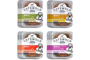 Cotswold RAW Raw Dog Food, Active 80/20 Mince, Adult Dog Food, BARF Premium British Meat Raw Food for All Dogs, Frozen Dog Meal, Mixed Mince - 16kg