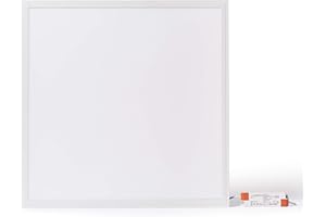 Brightex,48W 4320 Lumen Super Quality Suspended recessed Square Bright LED Office Ceiling Panel Down Light Flat Tile 600 x 600 mm,Cool White Company lamp Shop, Offices