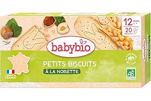 MITOKU Babybio Petits Biscuits Noisette, 160g