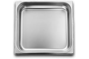 RONDA GN 2304S Contenitore gastronorm 2/3 h 40 mm in acciaio AISI304