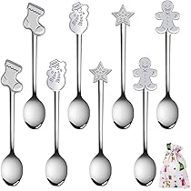 Set Di 7 Cucchiaini Da Caffè Musicali A Forma Di Chitarra, In Acciaio Inox, Elegante Confezione Regalo Per Uomo - 4