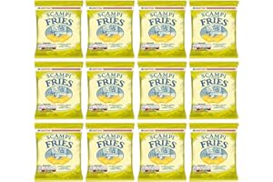 Concept4u Scampi Fries Zesty Scampi & Lemon and Crunchy Bacon Flavoured Fries Light Snacks Ideal for All Types of Drinks