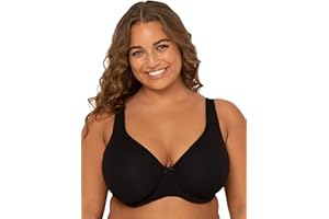 Fruit of the Loom Biustonosz typu „full coverage” damski Plus Size Beyond Soft Cotton Unlined Underwire Bra
