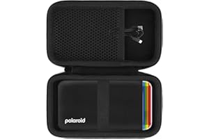 Aenllosi Twarde etui kompatybilne z Polaroid Hi-Print - 2. generacja - podłączona do Bluetooth drukarka kieszonkowa 2 x 3 Pocket Photo, czarna (tylko walizka)
