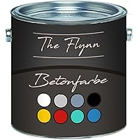 The Flynn Betonfarbe hochwertige Bodenfarbe Fassadenfarbe Kunststoffbeschichtung ohne Grundierung auf Boden Wand Beton…