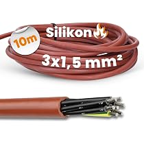 5m Silikonkabel 5x1,5mm² Für Sauna & Heizgeräte - Hitzebeständig Bis 180°C, Flexibel Und Langlebig