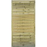 AVANTI TRENDSTORE - Larissa - 1x Recinto intrecciato in legno massiccio di pino, misura 90x180 cm
