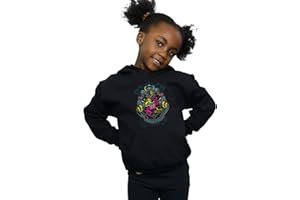 ABSOLUTE CULT Harry Potter Fille Neon Hogwarts Crest Sweat À Capuche