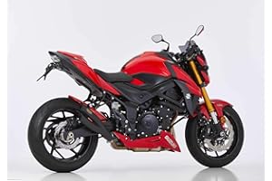 FECHTER DRIVE MOTORSPORT GMBH Auspuff kompatibel mit SUZUKI GSX-S 750 2017-2019 WC50/52 HURRIC Pro 2 Slip on Ersatzdämpfer (4-1)