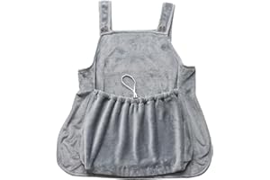 Oldmoom Cat Carrier Apron, Pet Cat Carrier Sling Bag, Pet Sling Carrier Shoulder, Small Dog Sling, Adjustable Pet Carrier Sling Plush Pet Carry Apron, Hands- Kitten Carrier Bag Cat Carrier Pouch