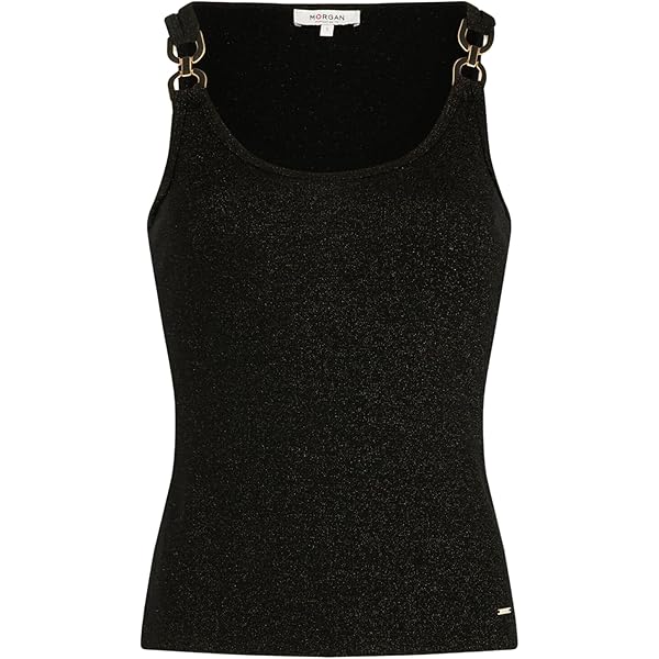 Gestuz DREW REVERSIBLE STRIPE - Débardeur - Bright White/black/blanc