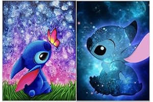 XKQYX 2 kits de pintura de diamante 5D,bordado de punto de cruz por números,accesorios de pintura de diamantes para regalos,adultos,pared,decoración del hogar-Mariposa