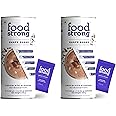 Foodstrong Whey Protein Isolate, 100% Hormone Free Grass-Fed Whey, 27G Protein & 6.6G BCAA, Chocolate, With Turmeric & Digestive Enzymes, 16 Sachets, 528g (Pack of 2)