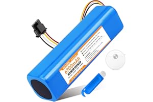 CITYORK 14.4V/6700mAh Li-ion di Ricambio Batteria per Dreame L10s Ultra L10 D10 D10s Z10 Pro/Ultra/Plus, per Dreame D9 F9 Max/Pro, per Xiaomi Robot Vacuum X20+ X10+ Plus/Pro/Max P2008-4S2P-MMBK