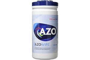Azowipe AZO0001 Azo Wipe, Pack of 200