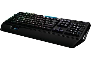 ‎LOGITECH G Logitech G910 Orion Spectrum mechanische Gaming-Tastatur, Taktile Romer-G Switches, RGB-Beleuchtung, 9 Programmierbare G-Tasten, Anti-Ghosting, ARX-Zweitbildschirm Feature, Skandinavisches-Layout