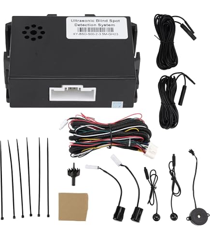 Kit Détection Angle Mort Universel 12V - Capteurs BSD Sécurité Véhicule