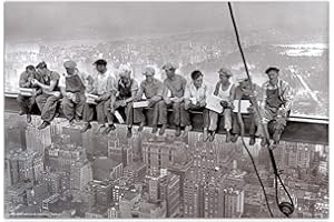 Grupo Erik Editores GPE4361 - Póster New York Obreros, 61 x 91,5 cm