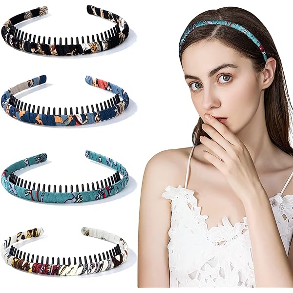 6 Pcs Élastique Ondulés Spring Wave Serre Tete, Multi-Style Noir Antidérapant Métal Cerceau De Serre Tete Homme, Sport Unisexe Serre Tete Accessoires Pour Femmes Et Hommes | Votre Wishlist Sur