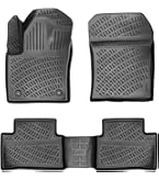 Rizline Passgenau 3D Fussmatten Auto Kompatibel mit Ford Focus 4 2018-2023 Auto