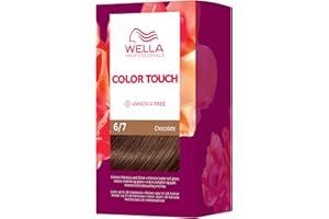Wella Professionals Color Touch Fresh-Up-Kit - Kit de coloration semi-permanente 6/7 Chocolate - Blond Foncé Marron