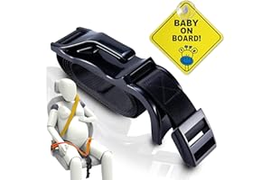EQUIS GOVICENS Cinturón Embarazada Coche Homologado - Cómodo y Seguro - Viaja con Tranquilidad, Protegiendo a la Mamá y al Bebé