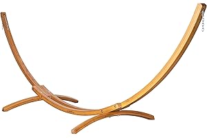 La Siesta® Elipso Nature - FSC Certified Larch Stand for Kingsize Hammocks