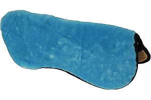 Rhinegold Equestrian Luxury Fur Saddle Seat Saver - Saddle Pad Cushion Cover for Horse Saddles. Premium Horse Saddle Cover. Horse Riding Equipment & Accessories.