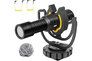 Deity V-Mic D4 Mini Mikrofon TRS 3,5 mm do Vlog Video Studio DSLR Camera Smartfon - Głowica Mikrofonu w Aparacie