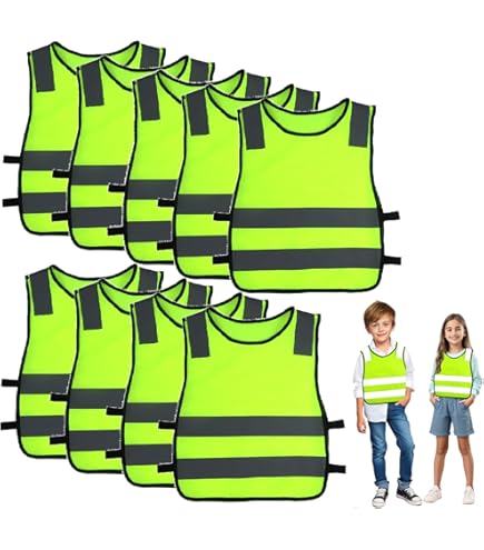 CSPARKV Gilet Fluo Securite2, Gilet De Sécurité Réfléchissant, Gilet Fluorescent, Gilet Haute