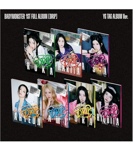 BABYMONSTER - Drip 1st Full Album (Zip Lock ver.) : Amazon.fr