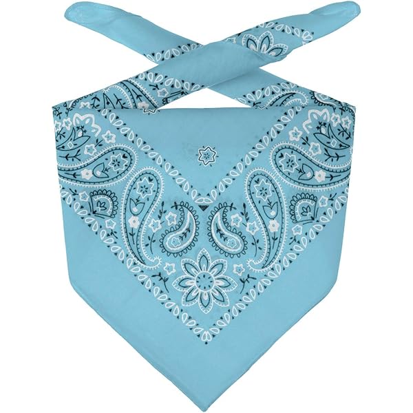 Bandana In Cotone Unisex - Multiuso Per Sport, Musica E Avventura