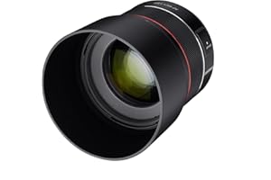 Samyang SA7071 - Objetivo AF 85 mm F1.4 para Canon EF, Negro