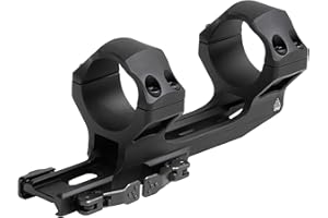 UTG ACCU-SYNC QR Cantilever Mount 34mm, X-High Pro, 70mm Offset Sporting_Goods, Schwarz, one Size