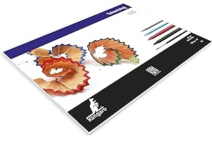 Blocco da disegno Kangaro A3, 200 g, 20 fogli, bianco
