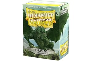 Arcane Tinmen 10004 - Dragon Shield Standard Sleeves, 100 Stück, grün