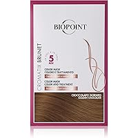 Biopoint - Color Mask, Maschera per Capelli Colorante Senza Ammoniaca, Azione Riflessante e Ravvivante, Intensifica il Colore