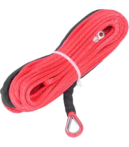 9MM X 15M Outdoor Winde Verlängerung Seil Polymer Anhänger Verlängerung Seil for Off Road ATV UTV Starke Kapazität(Blue 9MM X 15M Outdoor Winde Verlängerung Seil Polymer Anhänger Verlängerung Seil for Off Road ATV UTV Starke Kapazität(Blue