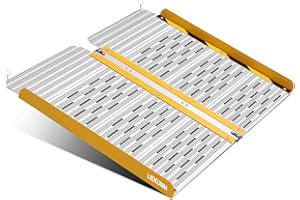 ‎LIEKUMM LIEKUMM Rollstuhlrampe Klappbar 61 cm, 300 kg Tragkraft, Rollstuhlrampe für Treppen & Türschwellen, Auffahrrampe Rollstuhl aus Aluminium, Rampe für Rollstuhl Zuhause