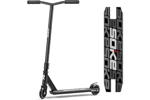 ‎SOKE SOKE Stunt Scooter GO! Kick-Scooter mit ABEC 9 Kugellager Tretroller Trick Roller für Erwachsene und Kinder Zweirad Freestyle Cityroller | 2 Räder | Tragkraft 100kg