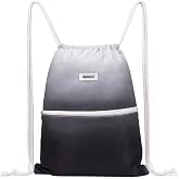 WANDF Backpack Strings Bag Drawstring Backpack Gym Bag Sport Bag Gym Bag Drawstring Backpack for Women Men