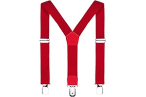 DonDon niños tirantes 2 cm estrecho longitud ajustable para una altura de 80 cm a 110 cm o sea 1-5 años