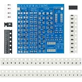 Alkatronik Smd Lehim &Ouml;ğrenme Seti 62 Par&ccedil;a Smt Elektronik Eğitim Kiti Deney Pratikleme Kartı Sop14 0603 0805