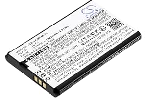 TECHTEK Batterie 1300mAh Compatible avec [Yealink] pour One Talk IP DECT, pour W56H, pour W56h/p, pour W56HB, pour W56P, pour W59R, pour W59VR, pour W60P, pour W76p, pour W77P, pour W79P remplace FBA