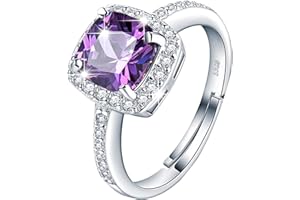 MINCHEDA Anillos Mujer S925, Anillo Ajustable con Caja de Regalo para Boda/Compromiso/Aniversario/San Valentín/Día de la Madre/Navidad/Cumpleaños - Madre, Novia, Esposa