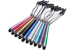 Yizhet Mini Stylet Tactile Capacitif Universel Compatible Tablettes, Ordinateurs, Smartphones, Systèmes Navigation Automobile