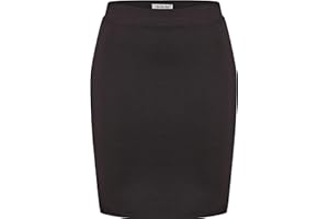 Van Der Rich ® - Jupe Courte Moulante Taille élastiquée - Femme